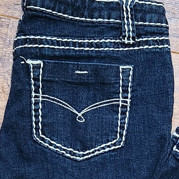BLUE ASPHALT Boot Cut Flare Leg White Stitching Jeans - Sz 11 Short - NWOT - Picture 4 of 6